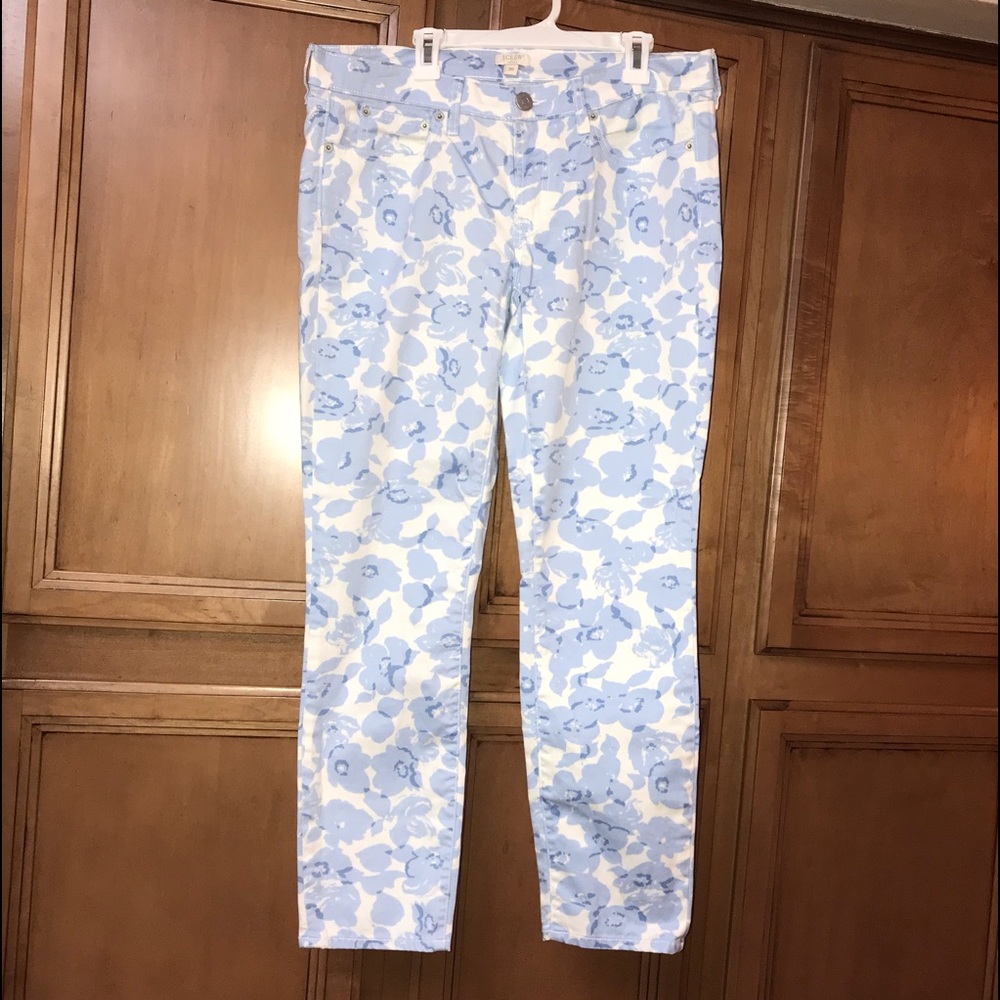 J.Crew pants in a great pattern.